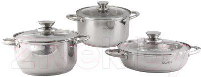 Набор кастрюль Galaxy GL 9505 - фото