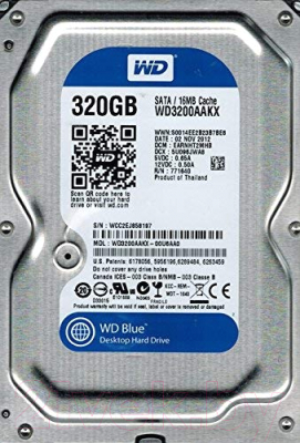 Жесткий диск Western Digital Caviar Blue 320GB (WD3200AAKX) - фото