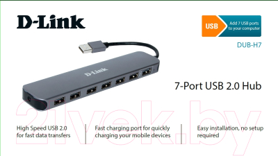 USB-хаб D-Link DUB-H7/E1A