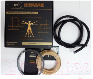 Теплый пол электрический Золотое сечение GS-80-5.0