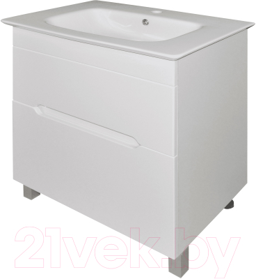 Тумба с умывальником Гамма Р26оФ8-У 70 (4812044013894) - фото