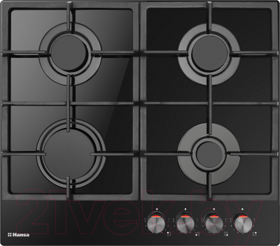 Газовая варочная панель Hansa BHKS610505 - фото