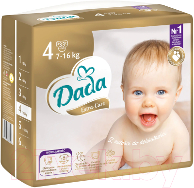 Подгузники детские Dada Extra Care Maxi 4