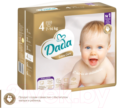 Подгузники детские Dada Extra Care Maxi 4
