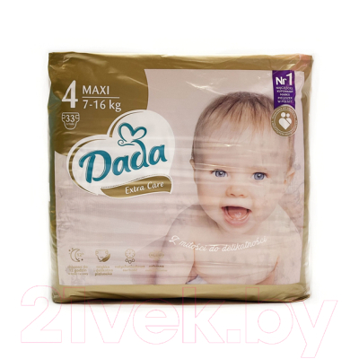 Подгузники детские Dada Extra Care Maxi 4