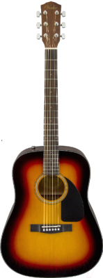 Акустическая гитара Fender CD-60 Dread V3 DS. SB WN - фото