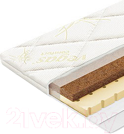 Наматрасник ортопедический Vegas Transform Микс 110x195 - фото