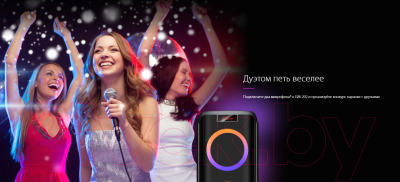 Портативная колонка Ginzzu GM-202