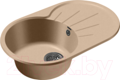 Мойка кухонная GranFest Rondo GF-R750L (топаз) - фото