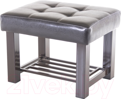 Банкетка AMC Lux 4 кожзам с полкой / 4.1Б60222 - фото