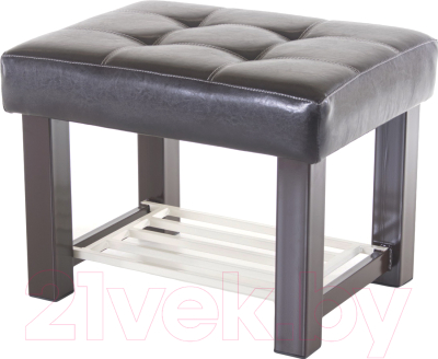 Банкетка AMC Lux 4 кожзам с полкой / 4.1Б60223 - фото