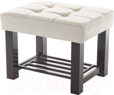 Банкетка AMC Lux 4 кожзам с полкой / 4.1Б60232 - фото