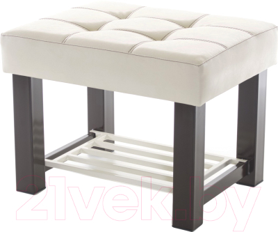 Банкетка AMC Lux 4 кожзам с полкой / 4.1Б60233 - фото