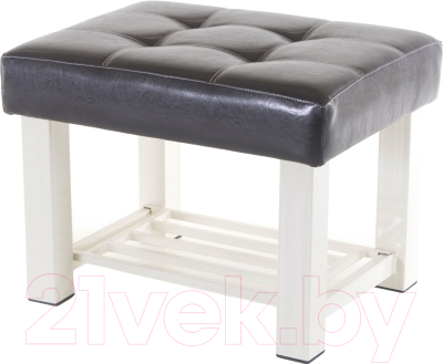 Банкетка AMC Lux 4 кожзам с полкой / 4.1Б60323 - фото