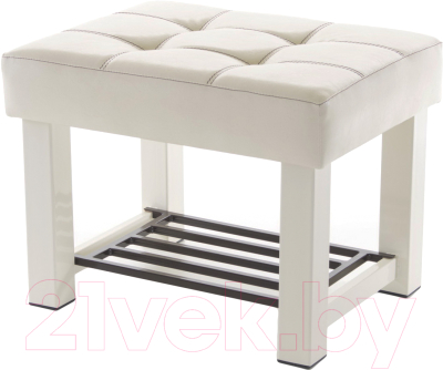 Банкетка AMC Lux 4 кожзам с полкой / 4.1Б60332 - фото