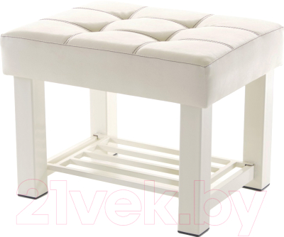 Банкетка AMC Lux 4 кожзам с полкой / 4.1Б60333 - фото