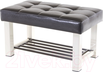 Банкетка AMC Lux 4 кожзам с полкой / 4.1Б80322 - фото