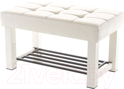 Банкетка AMC Lux 4 кожзам с полкой / 4.1Б80332 - фото