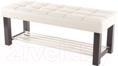 Банкетка AMC Lux 4 кожзам с полкой / 4.1Б120233 - фото