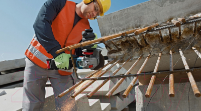 Профессиональная угловая шлифмашина Bosch Solo GWX 18V-10C