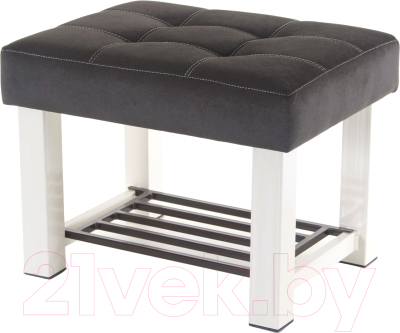 Банкетка AMC Lux 4 ткань с полкой / 4.2Б60322 - фото