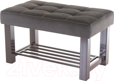 Банкетка AMC Lux 4 ткань с полкой / 4.2Б80222 - фото