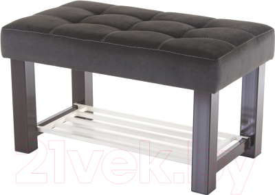 Банкетка AMC Lux 4 ткань с полкой / 4.2Б80223 - фото