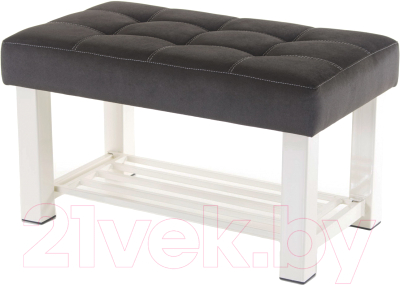 Банкетка AMC Lux 4 ткань с полкой / 4.2Б80323 - фото