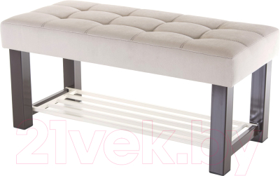 Банкетка AMC Lux 4 ткань с полкой / 4.2Б100233 - фото
