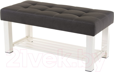 Банкетка AMC Lux 4 ткань с полкой / 4.2Б100323 - фото