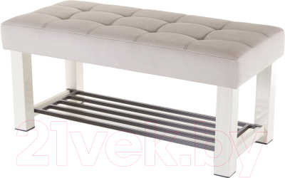 Банкетка AMC Lux 4 ткань с полкой / 4.2Б100332 - фото