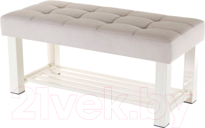 Банкетка AMC Lux 4 ткань с полкой / 4.2Б100333 - фото