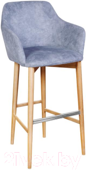 Стул барный ТехКомПро Канна 110 ПБ 700 (тон 2/ткань Mod 09) - фото