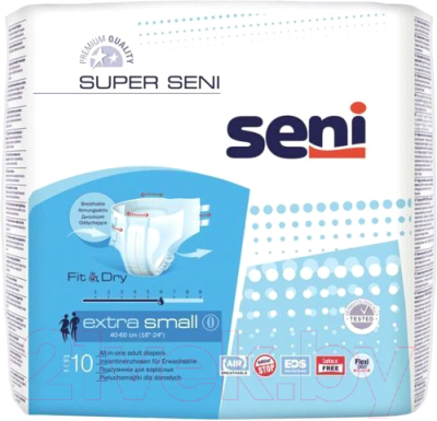 Подгузники для взрослых Seni Super Air Extra Small - фото