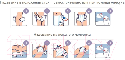 Подгузники для взрослых Seni Super Air Medium