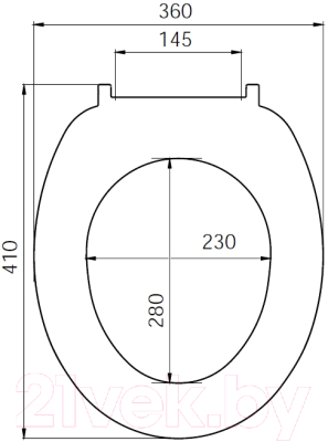 Сиденье для унитаза IDDIS ID 01 061.1