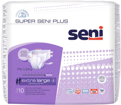 Подгузники для взрослых Seni Super Plus Extra Large - фото