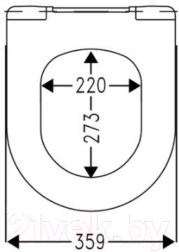 Унитаз напольный Roca Dama Senso Compacto 734151B000 + 342518000 + ZRU9302991