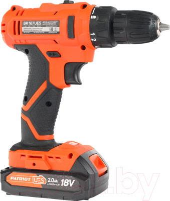 Аккумуляторная дрель-шуруповерт PATRIOT BR 187UES
