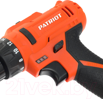 Аккумуляторная дрель-шуруповерт PATRIOT BR 187UES