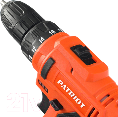 Аккумуляторная дрель-шуруповерт PATRIOT BR 187UES