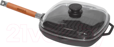Сковорода-гриль Биол 1028С - фото