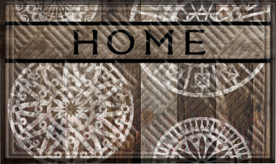 Коврик грязезащитный Multy Home Lima Wood & Medallions EU5000094 - фото