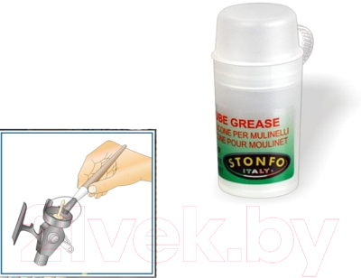 Смазка для катушек рыболовных Stonfo Lube Grease 554 (15г)