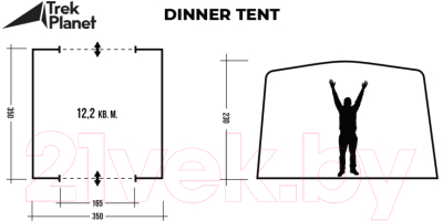 Туристический шатер Trek Planet Dinner Tent / 70291