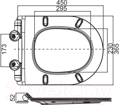 Сиденье для унитаза BelBagno BB2011SC