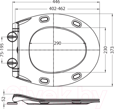 Сиденье для унитаза BelBagno BB2020SC