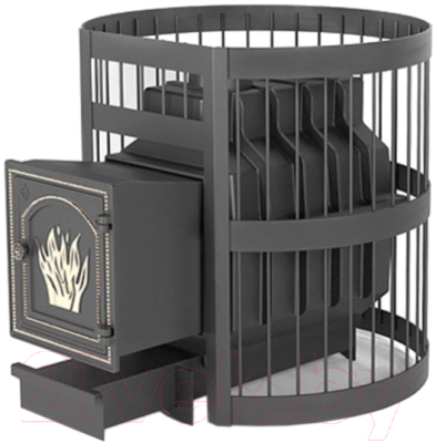 Печь-каменка Везувий Легенда Ретро 24 Стандарт (ДТ-4) - фото