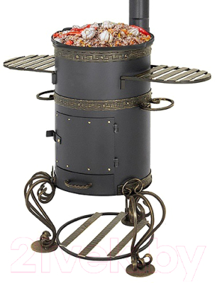Печь-мангал Везувий Шмель под казан 12л