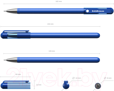 Ручка гелевая Erich Krause G-Soft / 39206